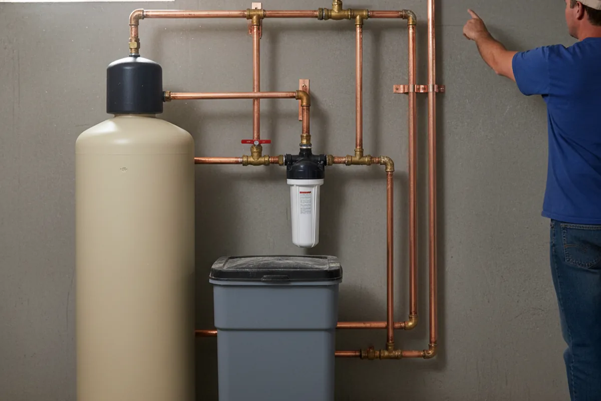 Whole-house water treatment system installed in Newton Grove